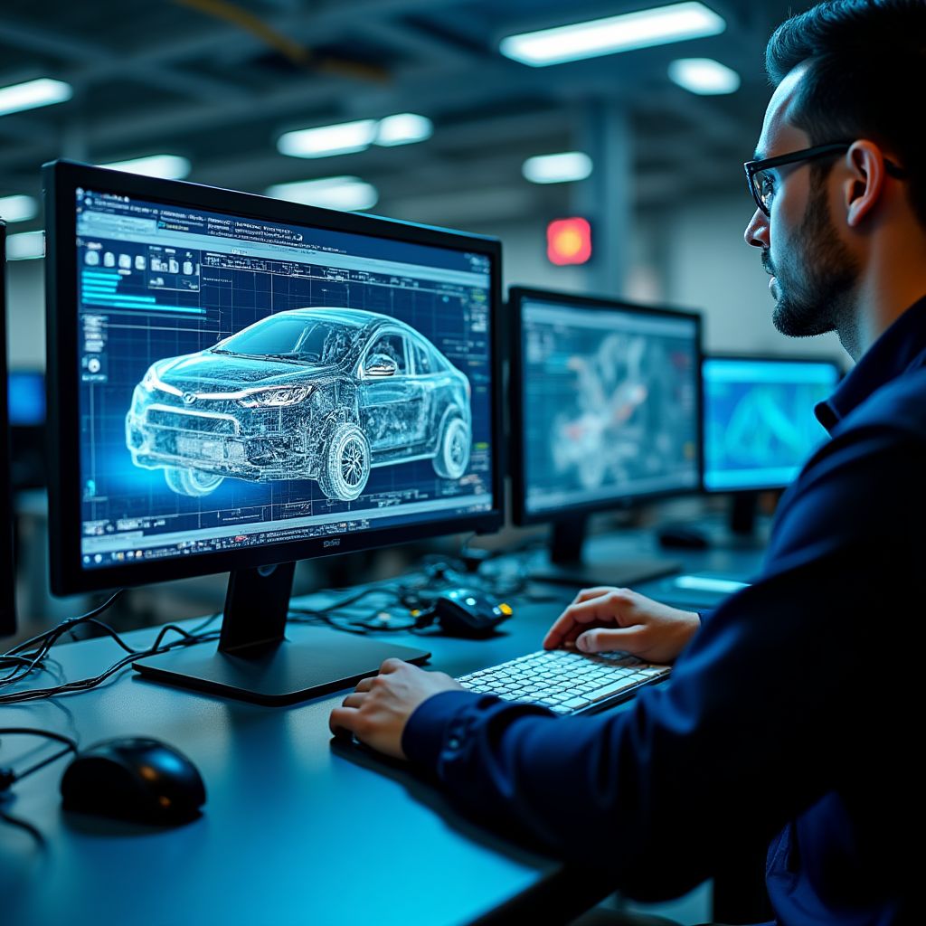 Área de diagnóstico electrónico