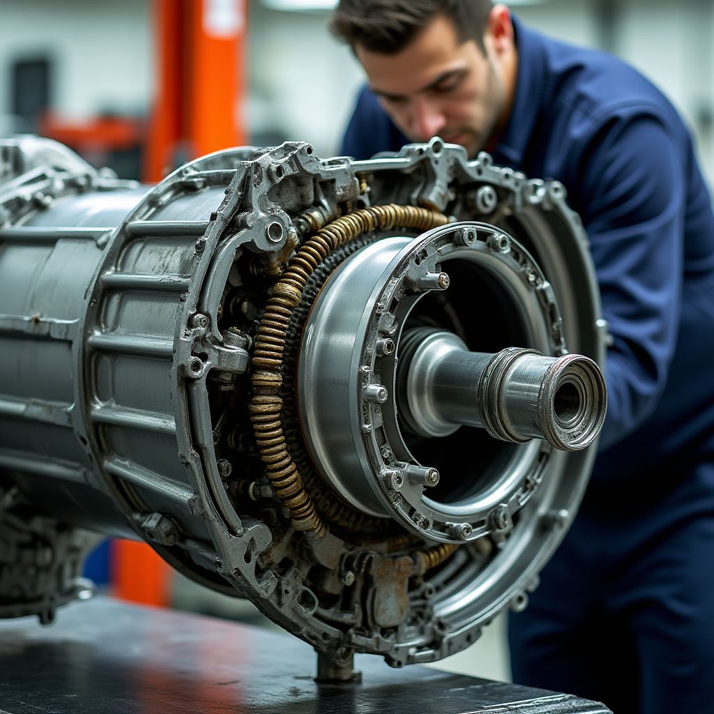 Reparación de transmisión Range Rover